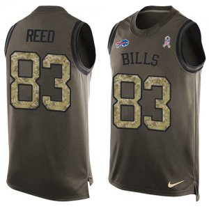 Jerseys Factory Cheap Nike Bills #83 Andre Reed Green Men's Stit