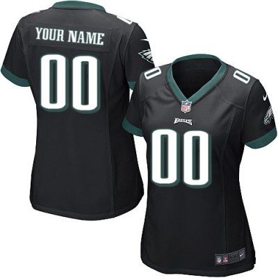 Jerseys Factory Cheap Nike Philadelphia Eagles Customized Black