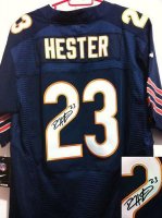 Jerseys Factory Cheap Nike Bears #23 Devin Hester Navy Blue Team