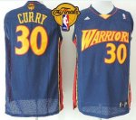 Jerseys Factory Cheap Warriors #30 Stephen Curry Navy Blue Throw