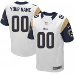 Jerseys Factory Cheap Nike St. Louis Rams Customized White Embro