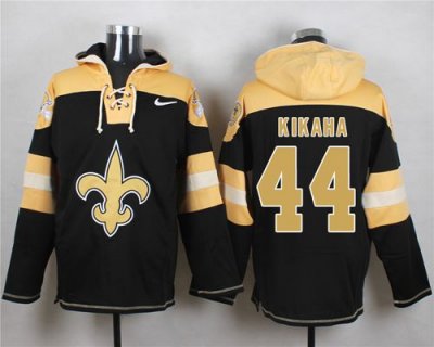 Jerseys Factory Cheap Nike Saints #44 Hau'oli Kikaha Black Playe