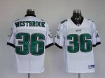 Jerseys Factory Cheap Eagles Brian Westbrook #36 Stitched White