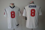 Jerseys Factory Cheap Nike Texans #8 Matt Schaub White Youth Emb