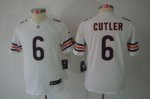 Jerseys Factory Cheap Nike Bears #6 Jay Cutler White Youth Embro