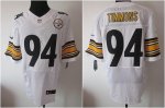 Jerseys Factory Cheap Nike Steelers #94 Lawrence Timmons White M