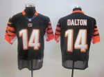 Jerseys Factory Cheap Nike Bengals #14 Andy Dalton Black Stitche
