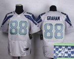 Jerseys Factory Cheap Nike Seahawks #88 Jimmy Graham Grey Altern