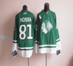 Jerseys Factory Cheap Blackhawks St Patty's Day #81 Marian Hossa