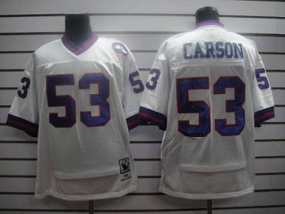 Jerseys Factory Cheap Mitchell and Ness Giants #53 Harry Carson
