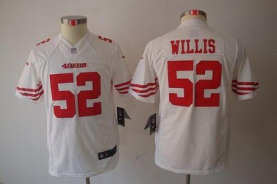 Jerseys Factory Cheap Nike 49ers #52 Patrick Willis White Youth