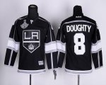 Jerseys Factory Cheap Kings #8 Drew Doughty Black Home 2012 Stan