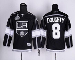 Jerseys Factory Cheap Kings #8 Drew Doughty Black Home 2012 Stan