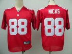 Jerseys Factory Cheap Giants #88 Hakeem Nicks Red Embroidered Yo
