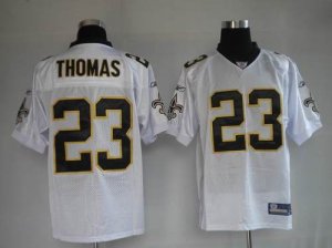 Jerseys Factory Cheap Saints #23 Pierre Thomas White Stitched NF