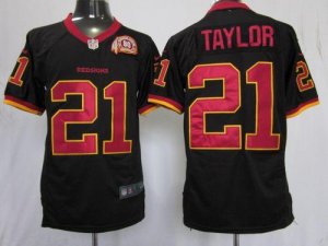 Jerseys Factory Cheap Nike Redskins #21 Sean Taylor Black With 8