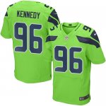 Jerseys Factory Cheap Nike Seahawks #96 Cortez Kennedy Green Men