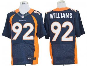 Jerseys Factory Cheap Nike Broncos #92 Sylvester Williams Navy B