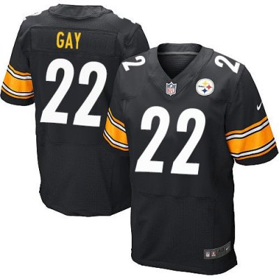 Jerseys Factory Cheap Nike Steelers #22 William Gay Black Team C