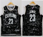 Jerseys Factory Cheap Cavaliers #23 LeBron James Black City Ligh