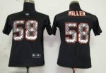 Jerseys Factory Cheap Sideline Black United Broncos #58 Von Mill