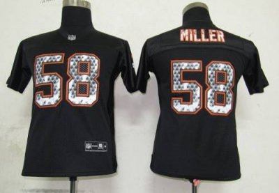 Jerseys Factory Cheap Sideline Black United Broncos #58 Von Mill