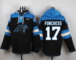 Jerseys Factory Cheap Nike Panthers #17 Devin Funchess Black Pla