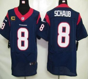 Jerseys Factory Cheap Nike Texans #8 Matt Schaub Navy Blue Team