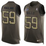 Jerseys Factory Cheap Nike Bills #59 Reggie Ragland Green Men's
