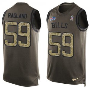 Jerseys Factory Cheap Nike Bills #59 Reggie Ragland Green Men's
