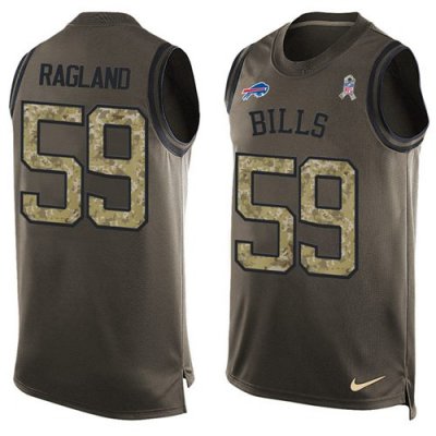 Jerseys Factory Cheap Nike Bills #59 Reggie Ragland Green Men's
