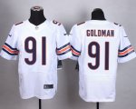 Jerseys Factory Cheap Nike Bears #91 Eddie Goldman White Men's S