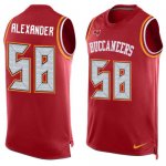 Jerseys Factory Cheap Nike Buccaneers #58 Kwon Alexander Red Tea