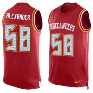 Jerseys Factory Cheap Nike Buccaneers #58 Kwon Alexander Red Tea