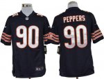 Jerseys Factory Cheap Nike Bears #90 Julius Peppers Navy Blue Te