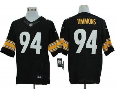 Jerseys Factory Cheap Nike Steelers #94 Lawrence Timmons Black T