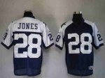 Jerseys Factory Cheap Cowboys #28 Felix Jones Blue Thanksgiving