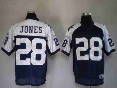 Jerseys Factory Cheap Cowboys #28 Felix Jones Blue Thanksgiving