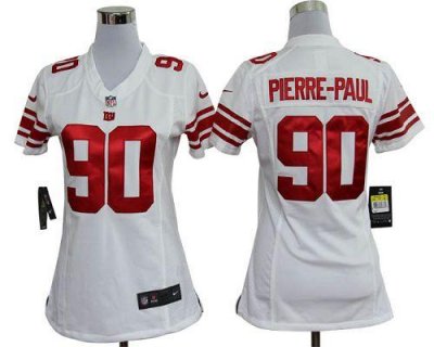 Jerseys Factory Cheap Nike Giants #90 Jason Pierre-Paul White Wo