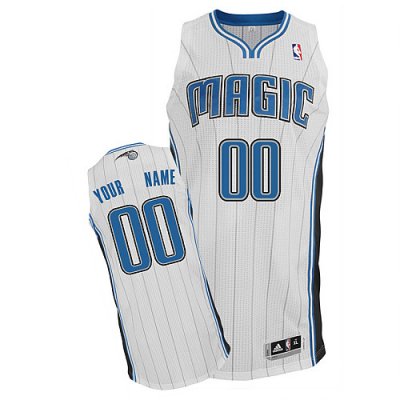 Jerseys Factory Cheap Magic Personalized Authentic White NBA Jer