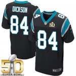 Jerseys Factory Cheap Nike Panthers #84 Ed Dickson Black Team Co