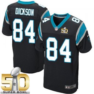 Jerseys Factory Cheap Nike Panthers #84 Ed Dickson Black Team Co