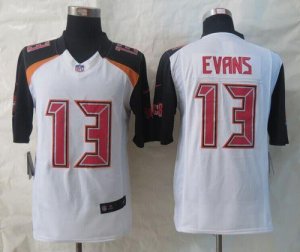 Jerseys Factory Cheap Nike Buccaneers #13 Mike Evans White Men's