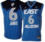 Jerseys Factory Cheap 2012 All Star Heat #6 LeBron James Blue St