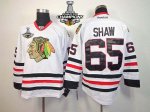 Jerseys Factory Cheap Blackhawks #65 Andrew Shaw White Stanley C