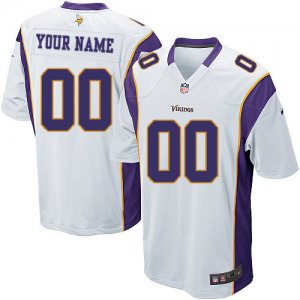Jerseys Factory Cheap Nike Minnesota Vikings Customized White Em