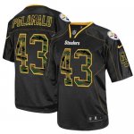 Jerseys Factory Cheap Nike Steelers #43 Troy Polamalu Black Men'