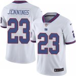 Jerseys Factory Cheap Nike Giants #23 Rashad Jennings White Men'