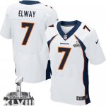 Jerseys Factory Cheap Nike Broncos #7 John Elway White Super Bow