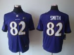 Jerseys Factory Cheap Nike Ravens #82 Torrey Smith Purple Team C